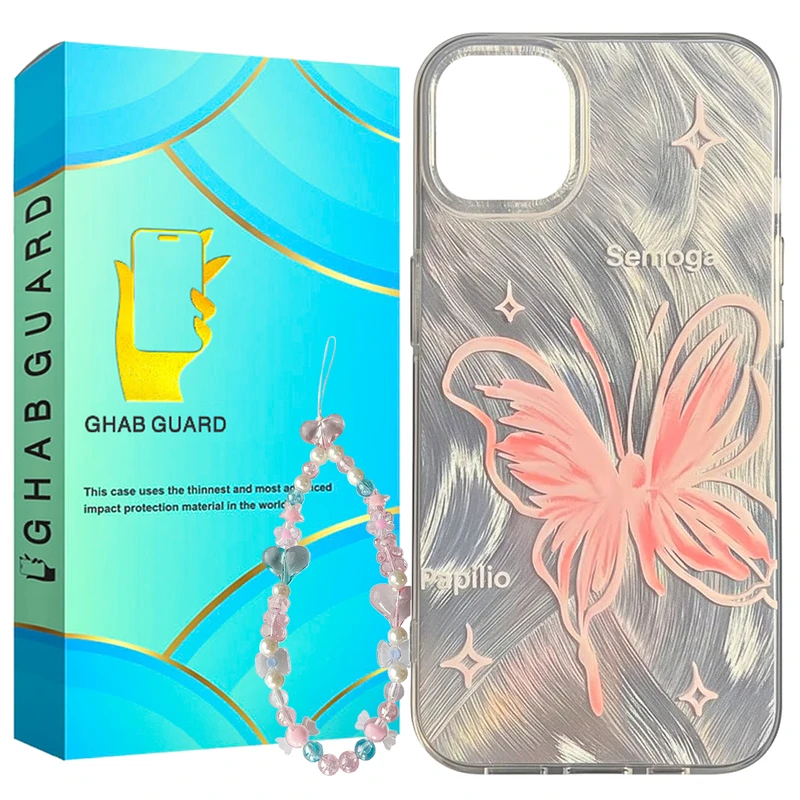 کاور قاب گارد مدل RSFG مناسب برای گوشی موبایل اپل iPhone 12 به همراه بند آویز