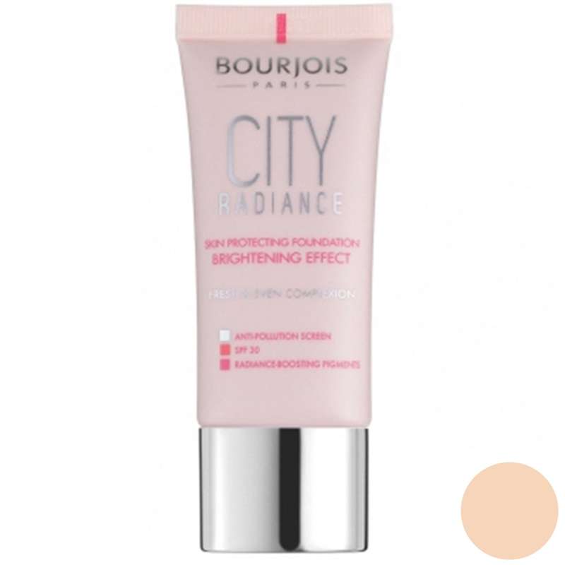 کرم پودر بورژ‌وآ مدل City Radiance شماره 01 حجم 30 میلی لیتر