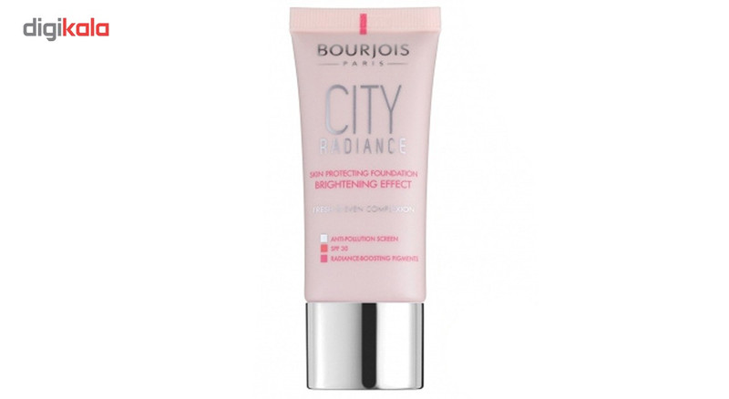 کرم پودر بورژ‌وآ مدل City Radiance شماره 01 حجم 30 میلی لیتر