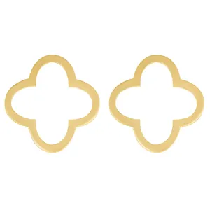 گوشواره طلا 18 عیار پندار گلد مدل GM24