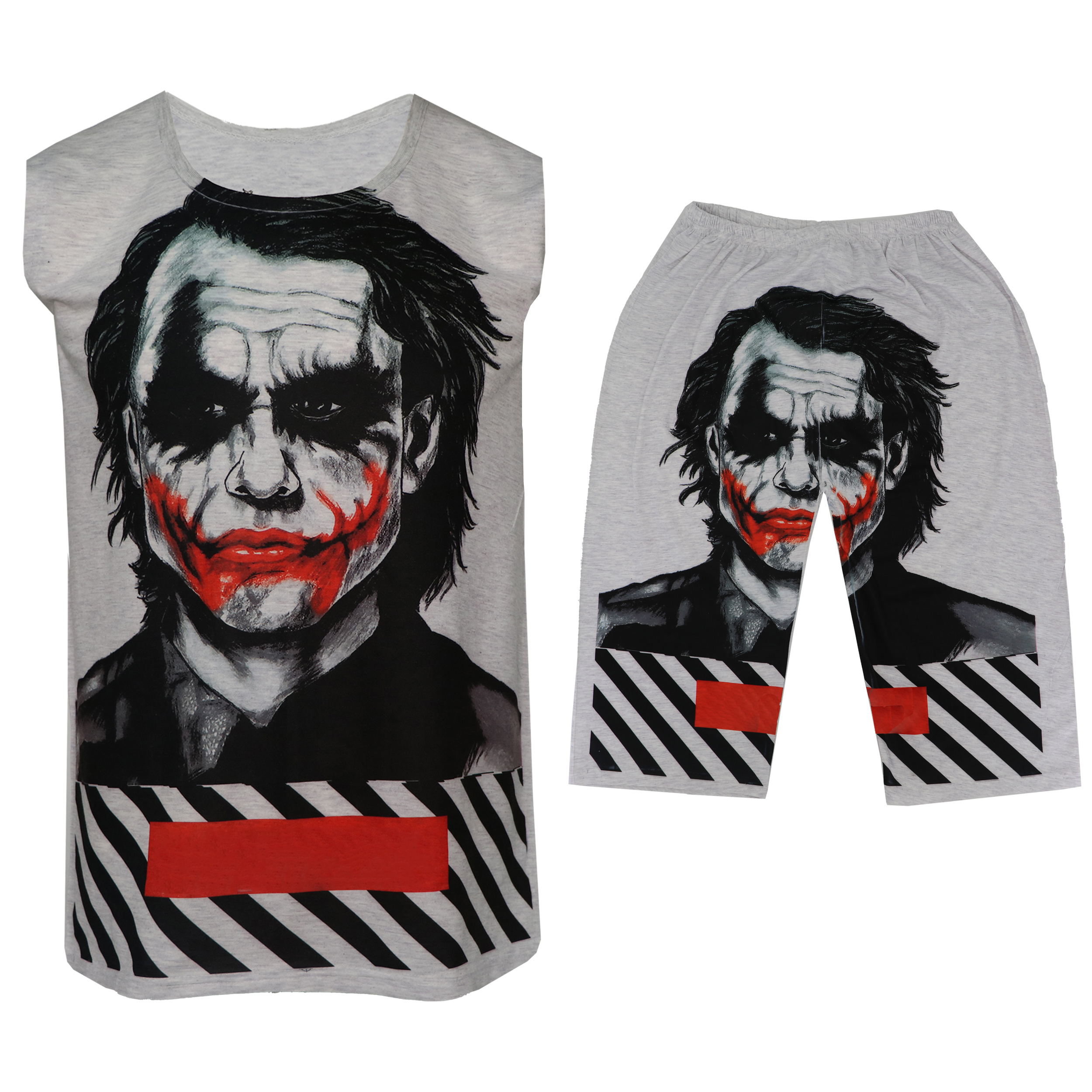 ست تاپ و شلوارک مردانه مدل JOKER-RR کد 51304