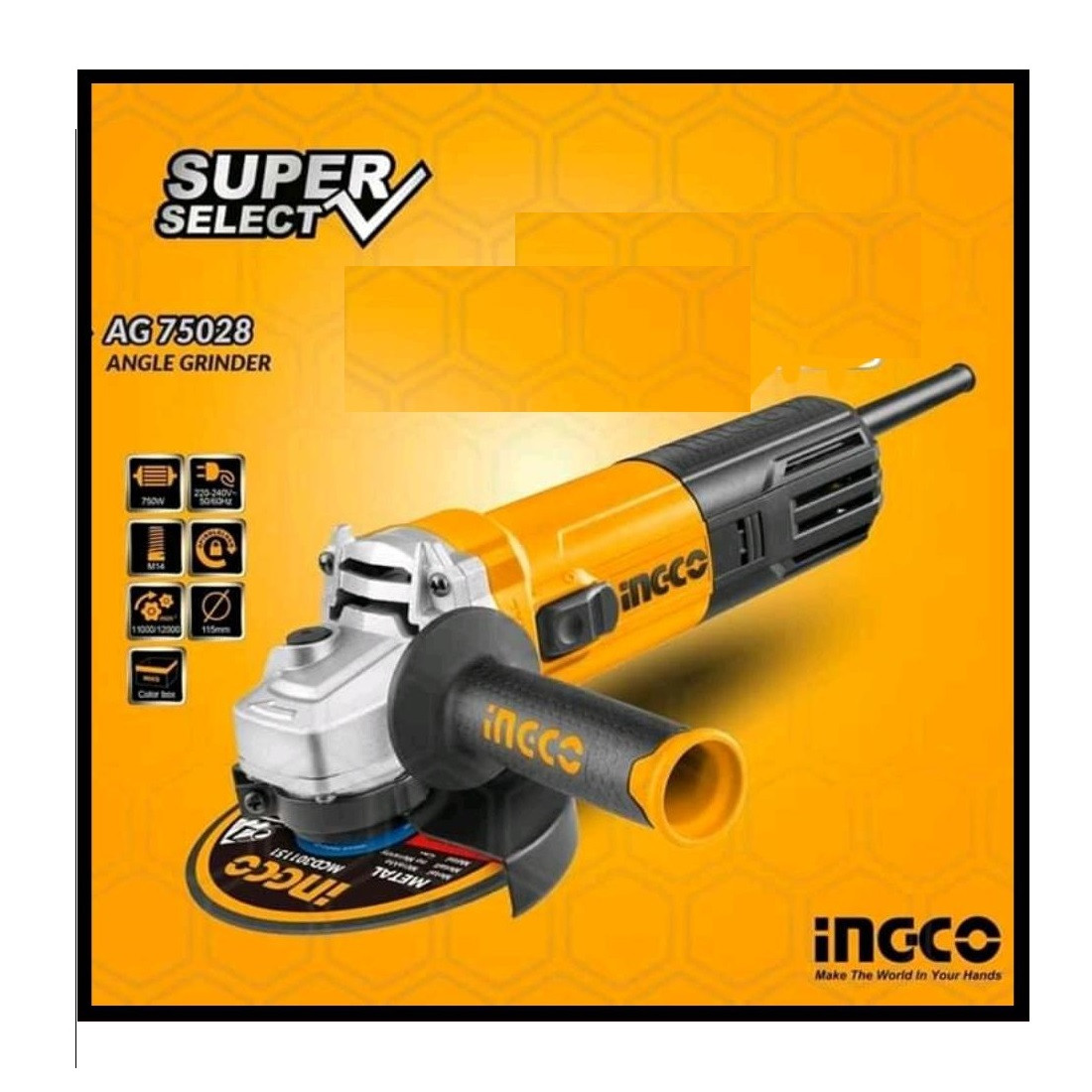 مینی فرز اینکو مدل AG-75028