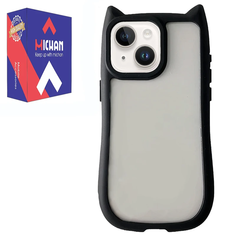 کاور میچان طرح گربه مناسب برای گوشی موبایل اپل IPHONE 15