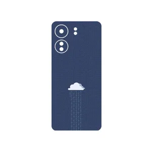 MAHOOT Minimal Data Cloud Cover Sticker for Xiaomi Redmi 13C