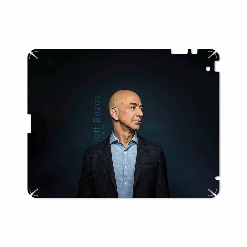 برچسب پوششی ماهوت مدل Jeff Bezos مناسب برای تبلت اپل iPad 2 2011 A1397