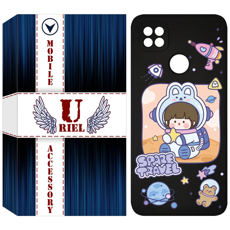 کاور یوریل مدل KSH کد 9 طرح دختر فضانورد مناسب برای گوشی موبایل شیائومی Redmi 10A