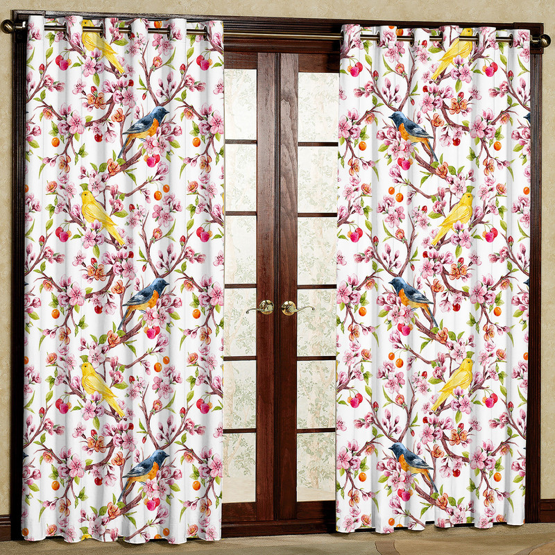 پرده مدل قناری مخمل پانچی کد 1148L سایز 140x280 سانتی متر