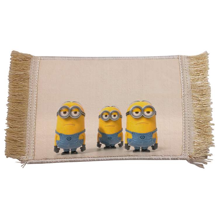 فرش ماشینی دیوارکوب مدل مینیون کد 65