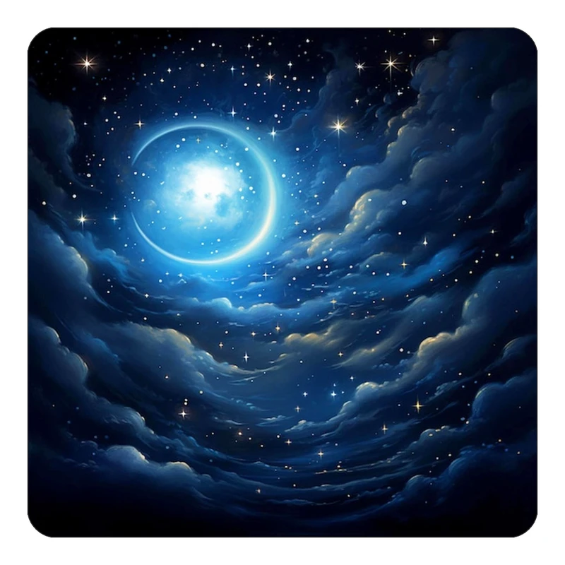 مگنت کاکتی طرح ماه و ستاره مدل mp54127