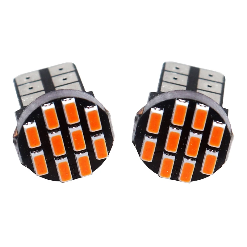 لامپ چراغ کوچک خودرو سام اسپرت مدل ORANGE.10 SMD بسته 2 عددی