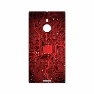 MAHOOT Red Printed Circuit Board Cover Sticker for Nokia Lumia 1520