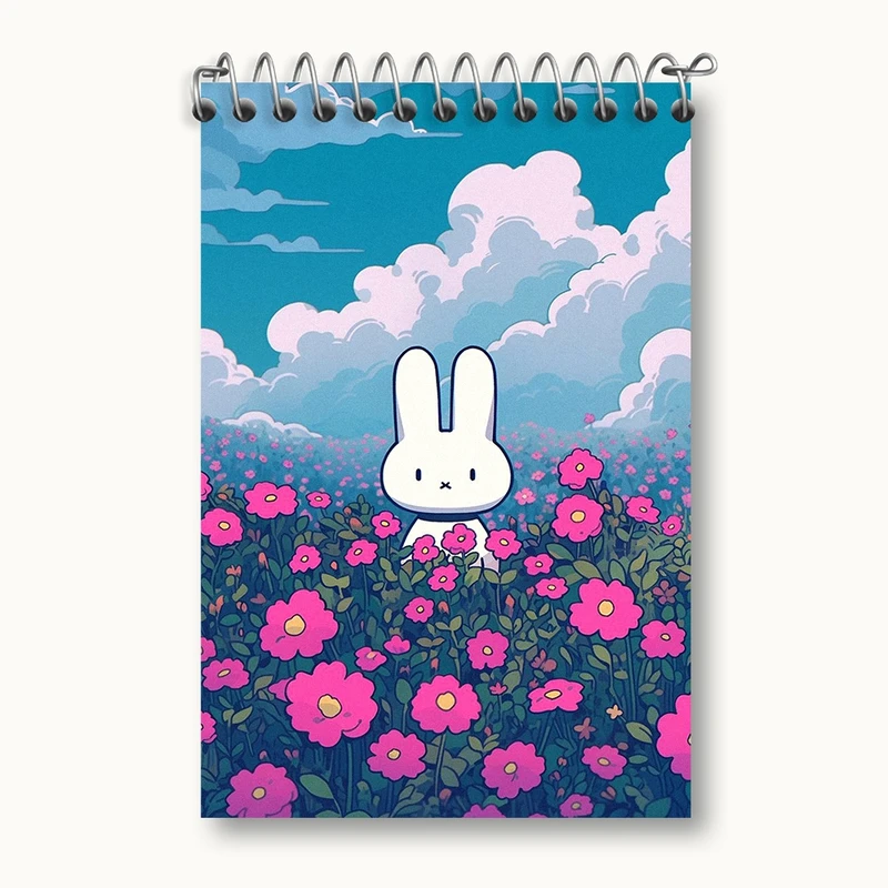 دفتر یادداشت 50 برگ خندالو مدل خرگوش کیوت کد F336