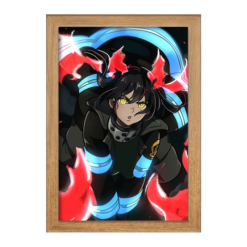 تابلو خندالو مدل تاماکی انیمه نیروی آتش کد 32228