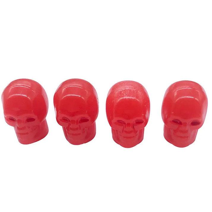 سر والف لاستیک مدل بدون باتری کد SKULL-CAR-MOTO-BE بسته 2 عددی