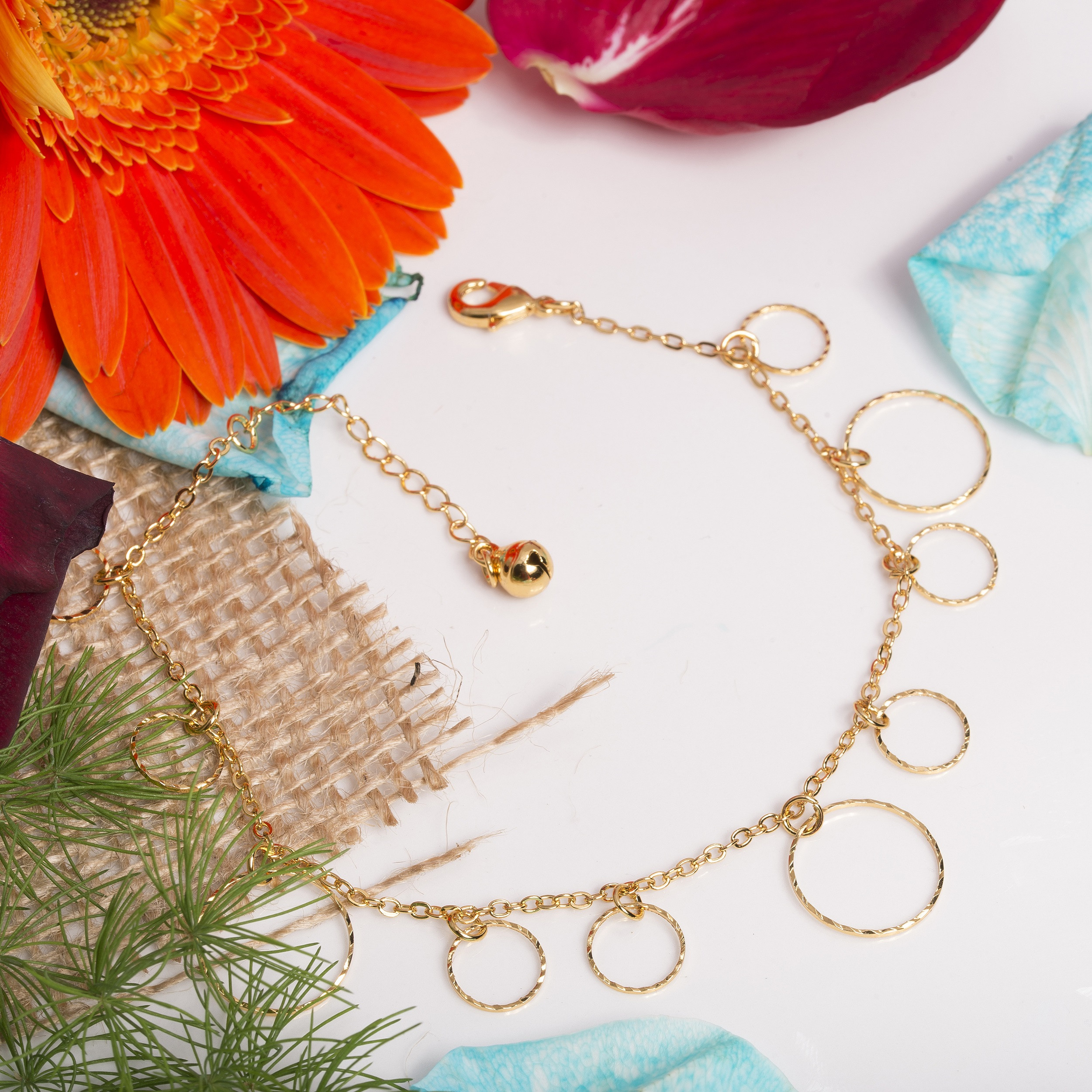 پابند زنانه ماصرم مدل دایره کد PB5002