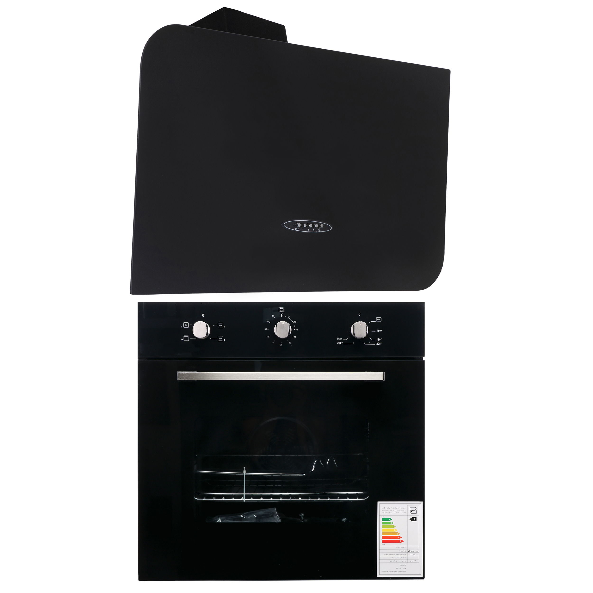 هود و فر توکار آگرو مدل SET 364