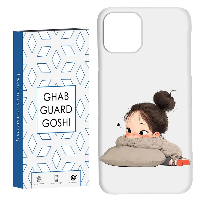 کاور قاب گارد گوشی طرح دختر ملوس کد Dimo-954 مناسب برای گوشی موبایل اپل  IPHONE 11 PRO MAX
