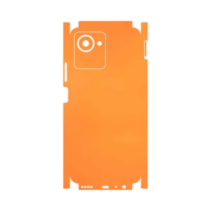 MAHOOT Matte-Orange-FullSkin Cover Sticker for Realme C30s