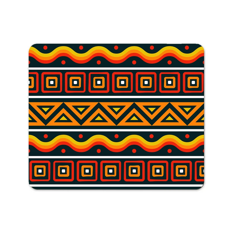 ماوس پد پاد آفرین مدل سنتی بوهو طرح گلیم فرش کد P207 سایز 19*24 سانتی متر