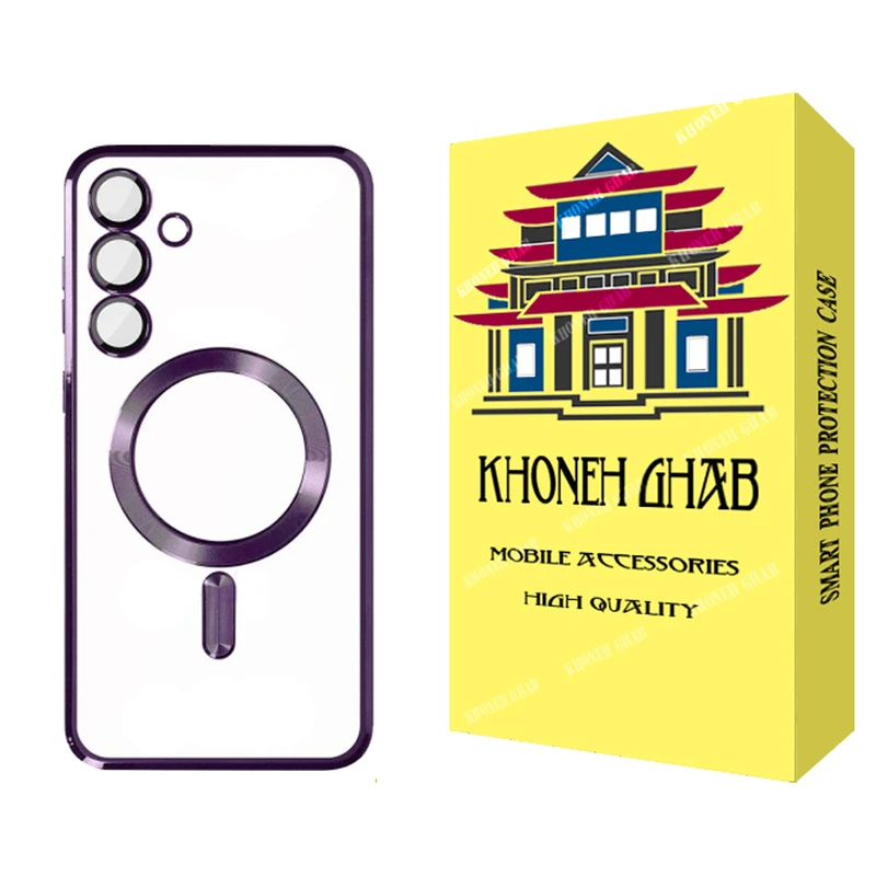 کاور خونه قاب مدل مگ سیف طرح LUX مناسب برای گوشی موبایل سامسونگ Galaxy A36