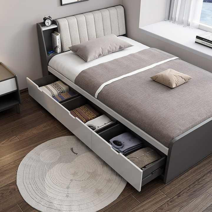 تخت خواب یک نفره مدل توپولوف1 سایز 120×200 سانتی متر 