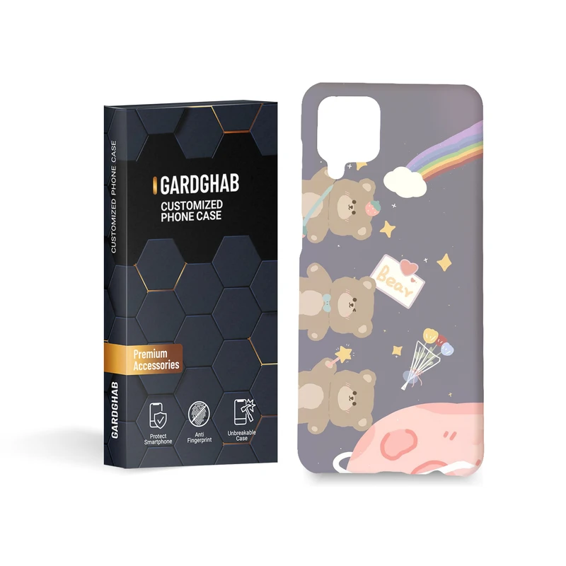 کاور گارد قاب مدل دخترانه مناسب برای گوشی موبایل سامسونگ Galaxy A12