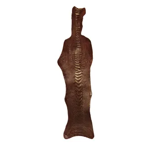 چرم طبیعی مدل ساق شتر مرغ کد OL126