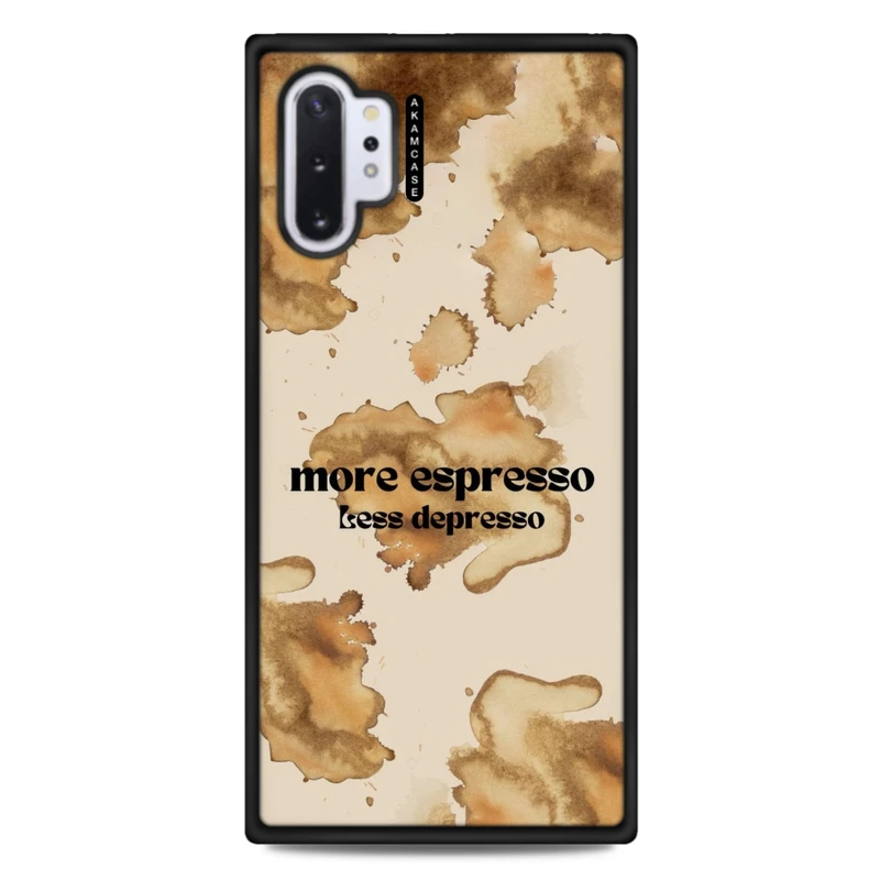 کاور آکام مدل AMC-WSGN10P-COFFEE-22 مناسب برای گوشی موبایل سامسونگ Galaxy Note 10 Plus