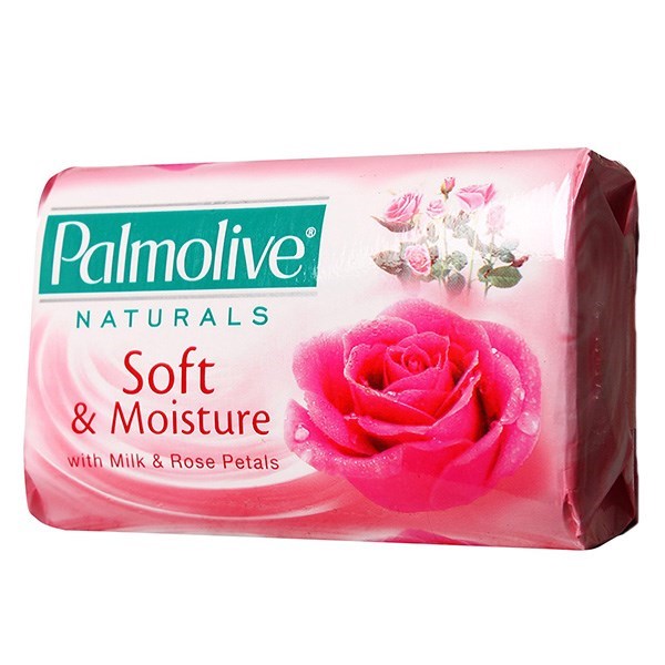 صابون پالمولیو مدل Milk and Rose Petals مقدار 100 گرم