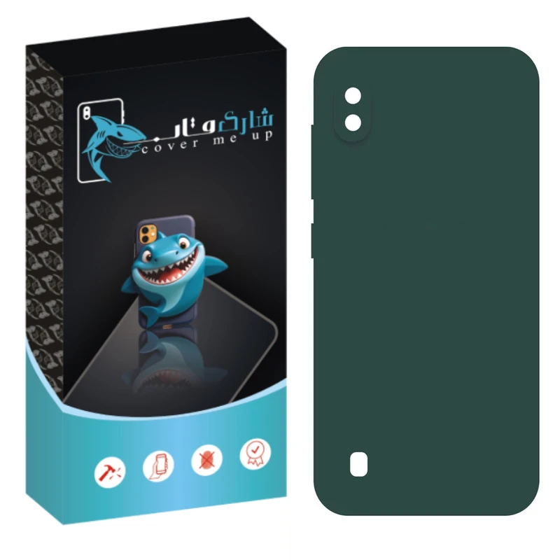 کاور شارک قاب مدل سیلیکونی مناسب برای گوشی موبایل سامسونگ Galaxy A10