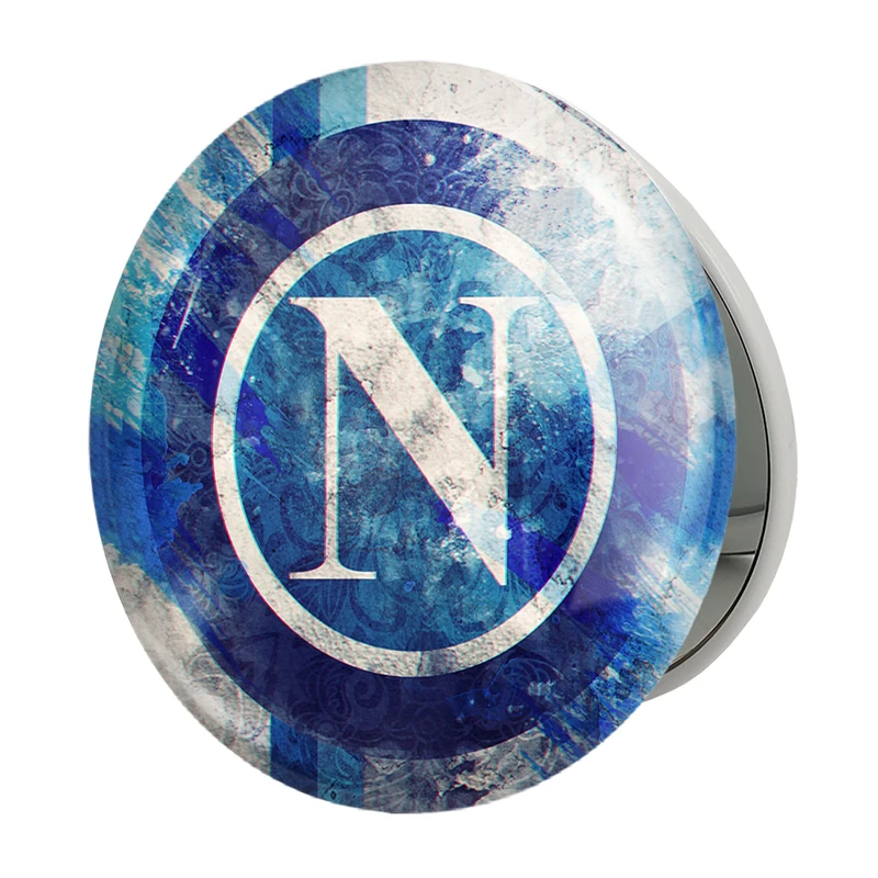 آینه جیبی خندالو طرح باشگاه ناپولی مدل تاشو کد 27390 