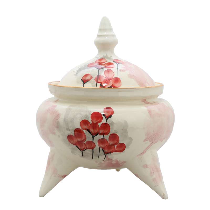 شکلات خوری سرامیکی طرح گل کد PO-083