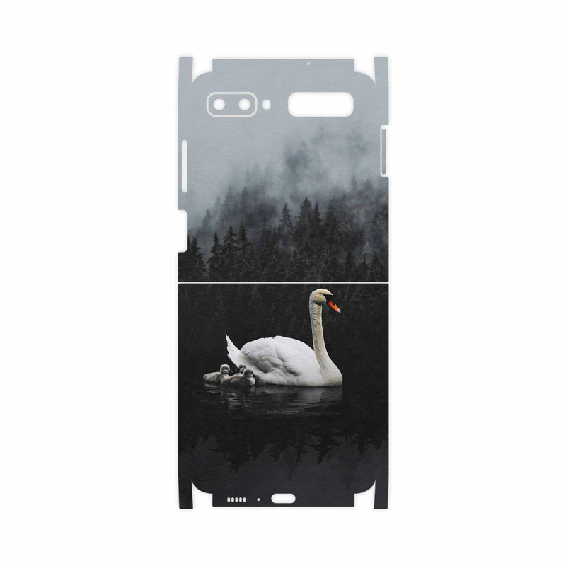 برچسب پوششی ماهوت مدل Swan-Lake-FullSkin مناسب برای گوشی موبایل سامسونگ Galaxy Z Flip
