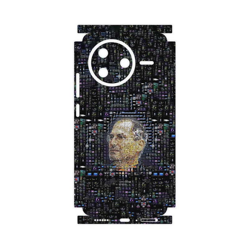 برچسب پوششی ماهوت مدل Collage of Steve Jobs 2-FullSkin مناسب برای گوشی موبایل شیائومی Poco F7 Pro