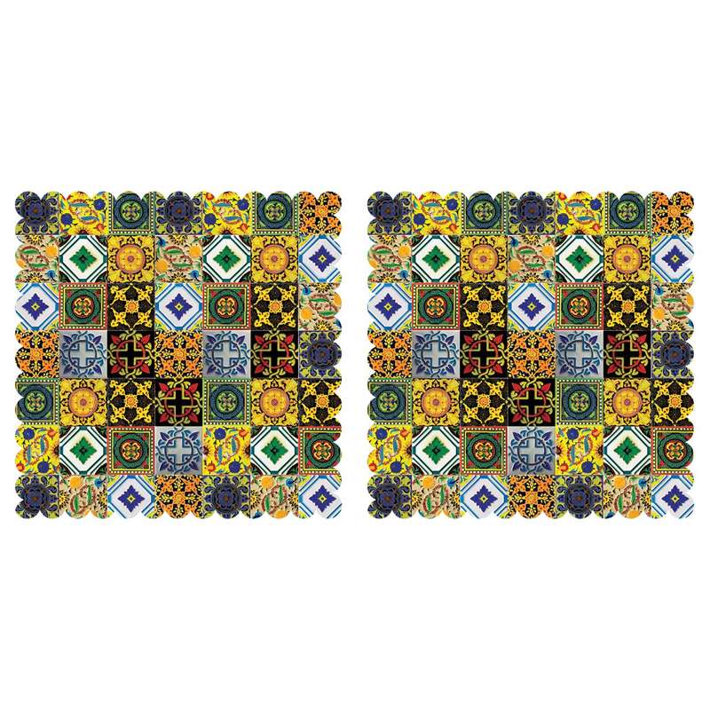 رومیزی رنس مدل T3-42006 سایز 40x40 سانتی متر مجموعه 2 عددی رومیزی رنس مدل T3-42006 سایز 40x40 سانتی متر مجموعه 2 عددی