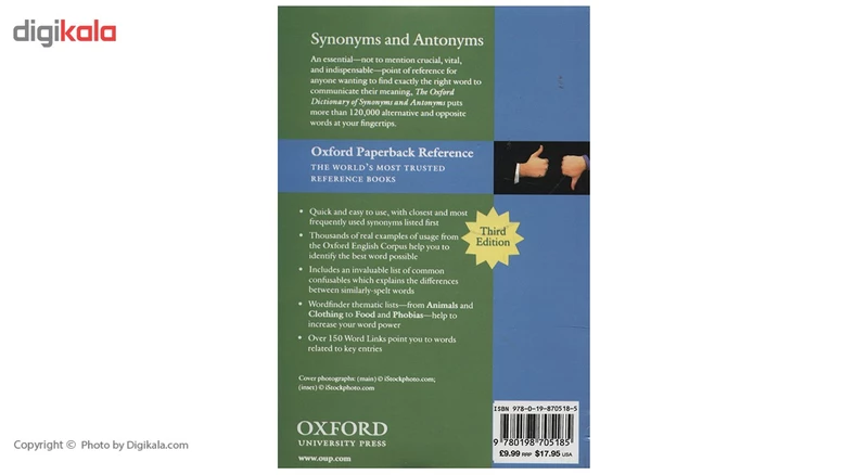 The Dictionary of Synonyms and Antonyms (Oxford Pa 16528383, PDF, Part Of  Speech