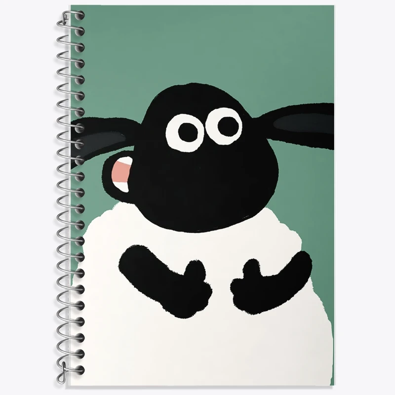 دفتر لغت 50 برگ خندالو طرح بره ناقلا کد F1241