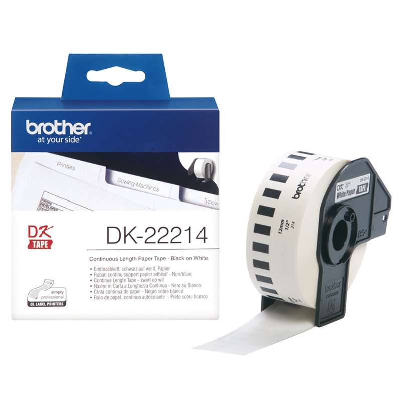 برچسب پرینتر لیبل زن برادر مدل DK-22214 برچسب پرینتر لیبل زن برادر مدل DK-22214