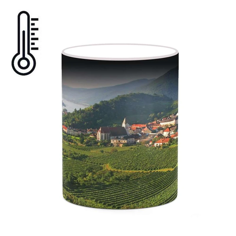 ماگ حرارتی کاکتی مدل منظره کد mgh18361