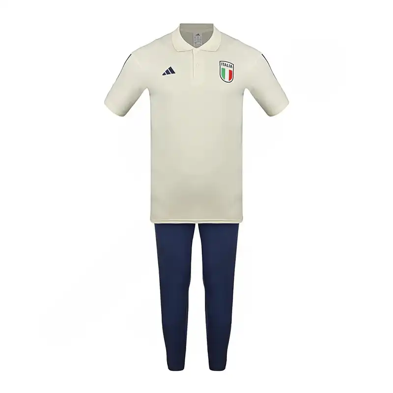 ست پولوشرت و شلوار ورزشی مردانه مدل فوتبال هتلي تيم ملي ايتاليا NK-8088