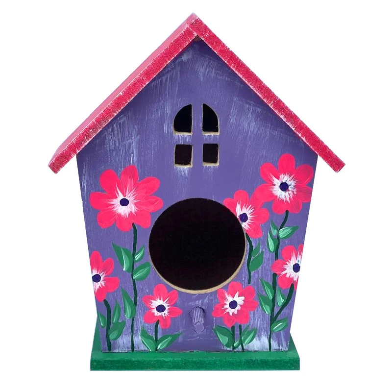  لانه پرنده مدل کلبه چوبی کد SMALL03