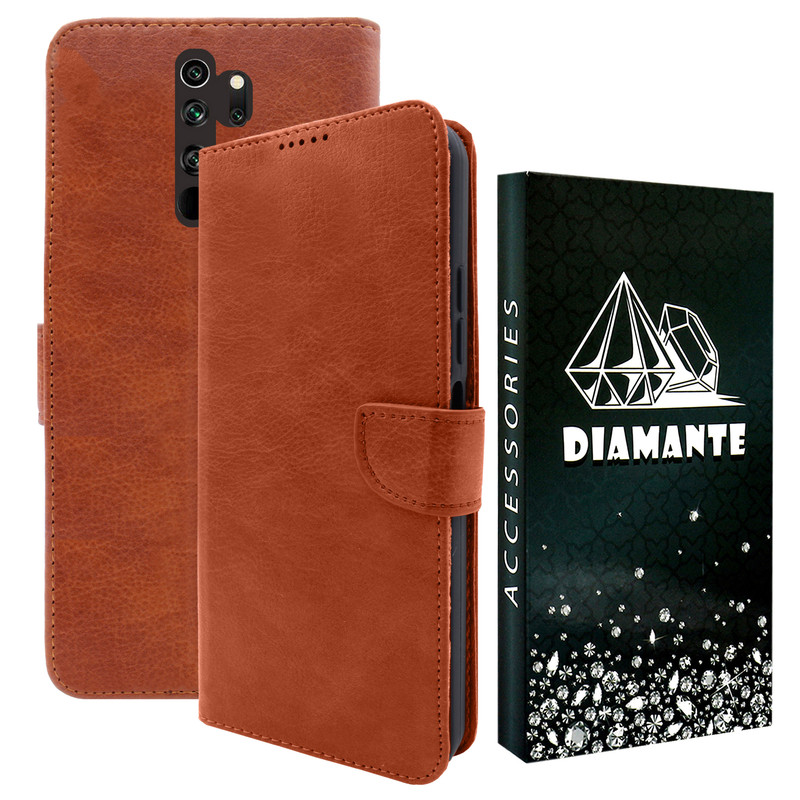 کیف کلاسوری دیامانته مدل Deri Bk مناسب برای گوشی موبایل شیائومی Redmi Note 8 Pro