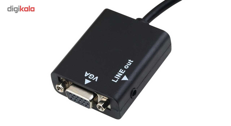 تبدیل MICRO HDMI به VGA مدل MN