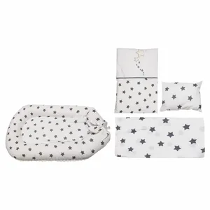 سرویس خواب 4 تکه نوزادی کیدبو  مدل Star Nighte