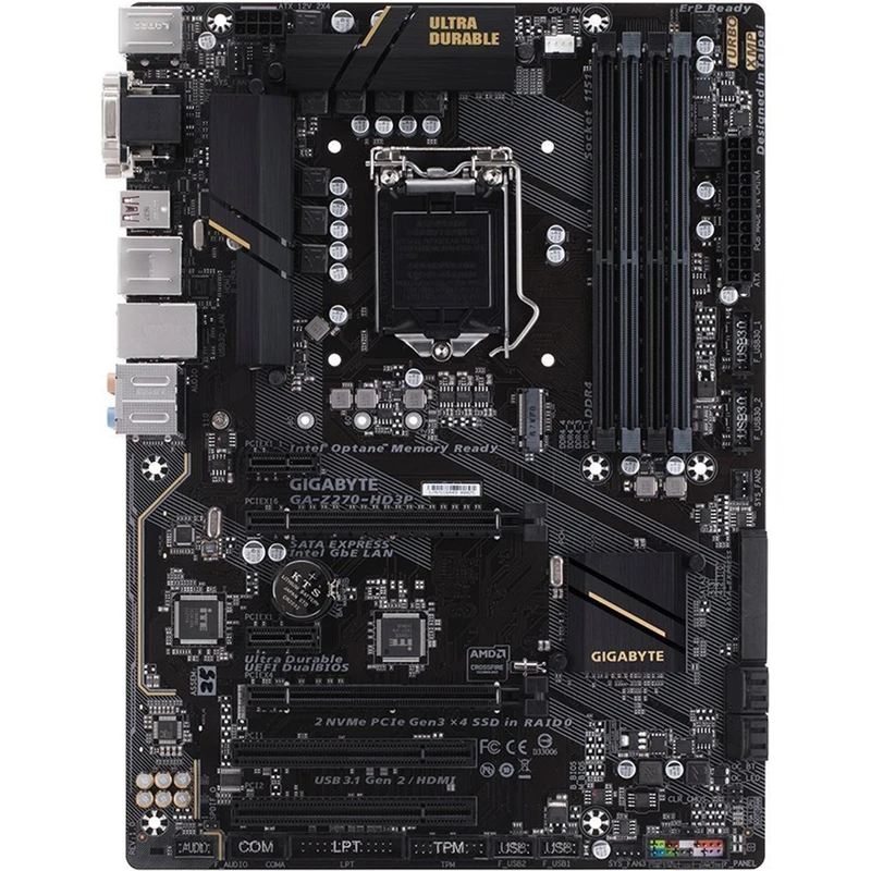 مادربرد گیگابایت مدل GA-Z270-HD3P (rev. 1.0)