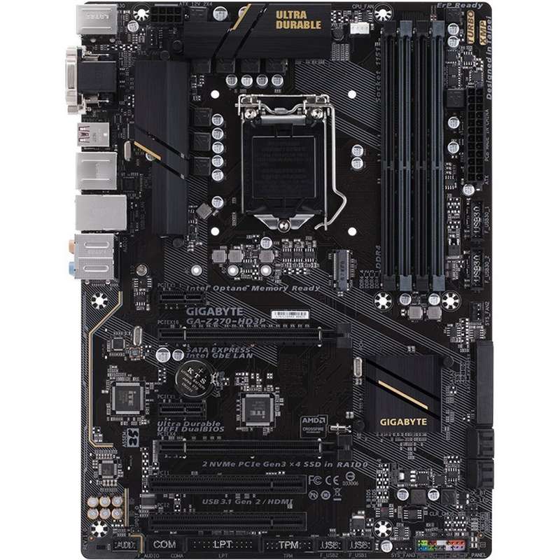 مادربرد گیگابایت مدل GA-Z270-HD3P (rev. 1.0)