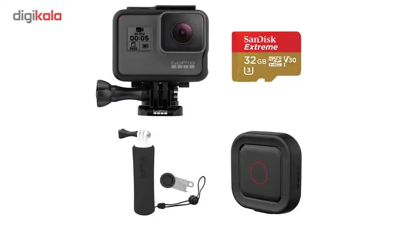 مجموعه دوربین فیلم برداری ورزشی گوپرو مدل HERO5 Black