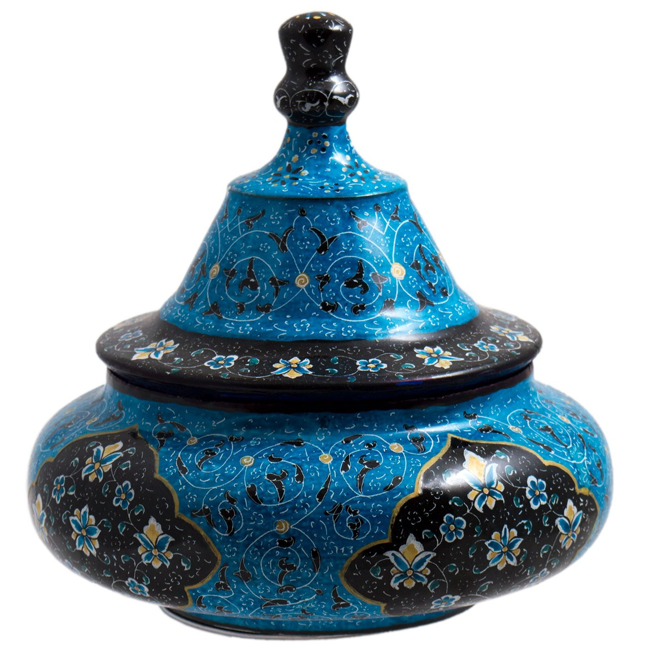 شکلات خوری میناکاری رستا طرح 39-17-102 ارتفاع 17 سانتی متر