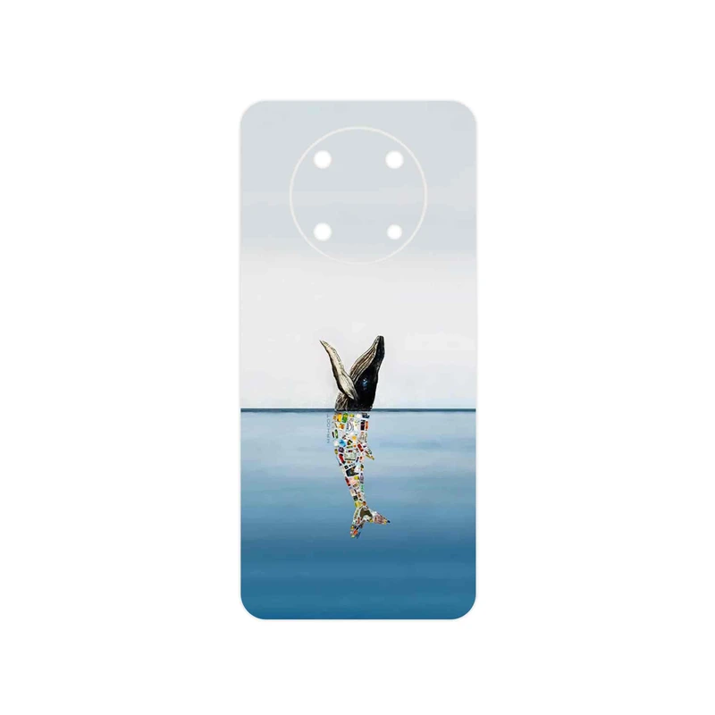 برچسب پوششی ماهوت مدل Collage of Sea Trash مناسب برای گوشی موبایل هوآوی Nova Y90