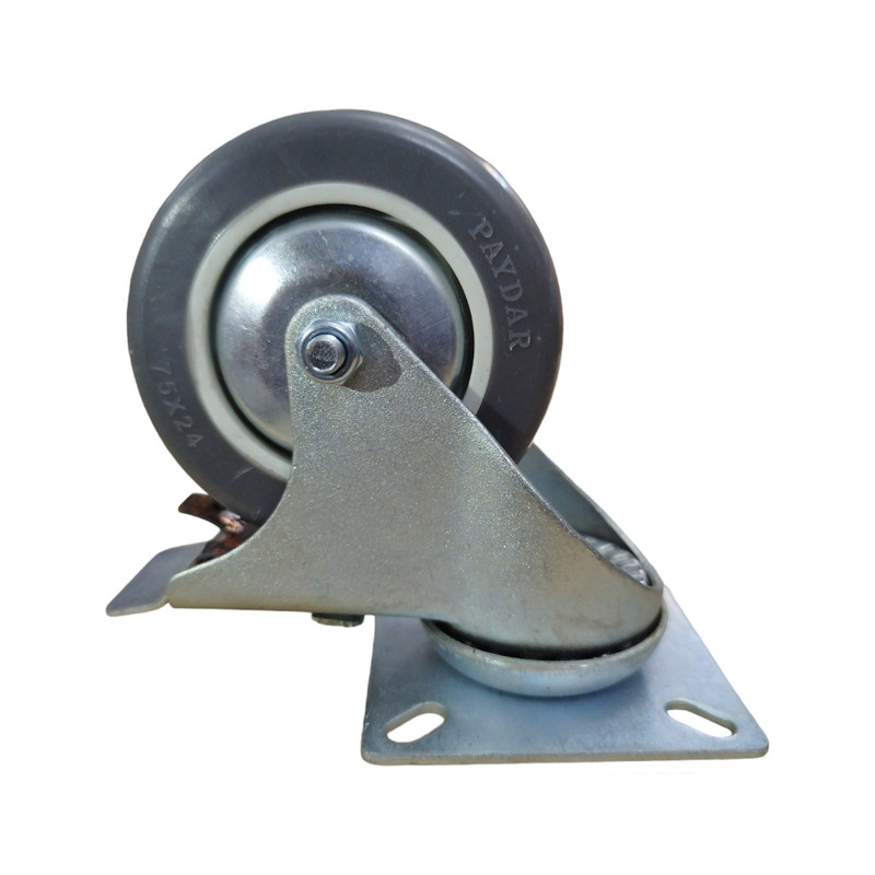 چرخ کفیدار پایدار مدل TS-75MM کد 3/8 چرخ کفیدار پایدار مدل TS-75MM کد 3/8